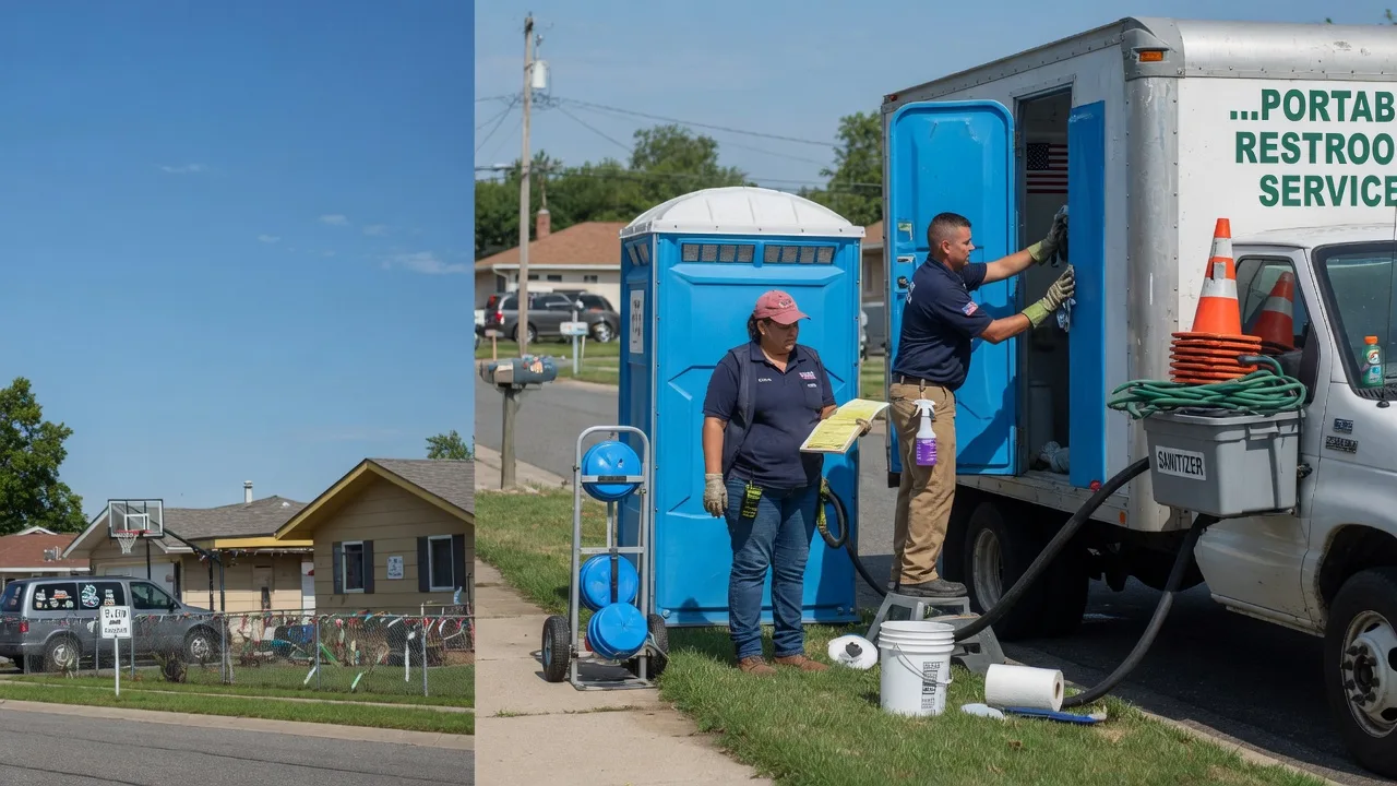 Portable Toilet Rental in Raymond, IA near me